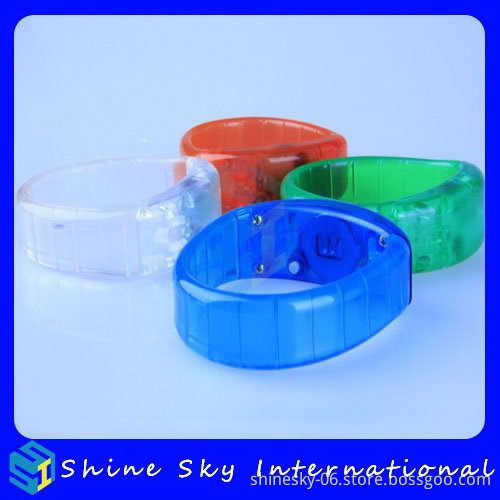 Special Best-Selling Flashing Led Silicone Bracelet